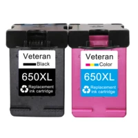 remanufactured 650xl ink cartridge for hp650 hp 650 xl compatible for hp deskjet 1015 1515 2515 2545 2645 3515 3545 4515 4645