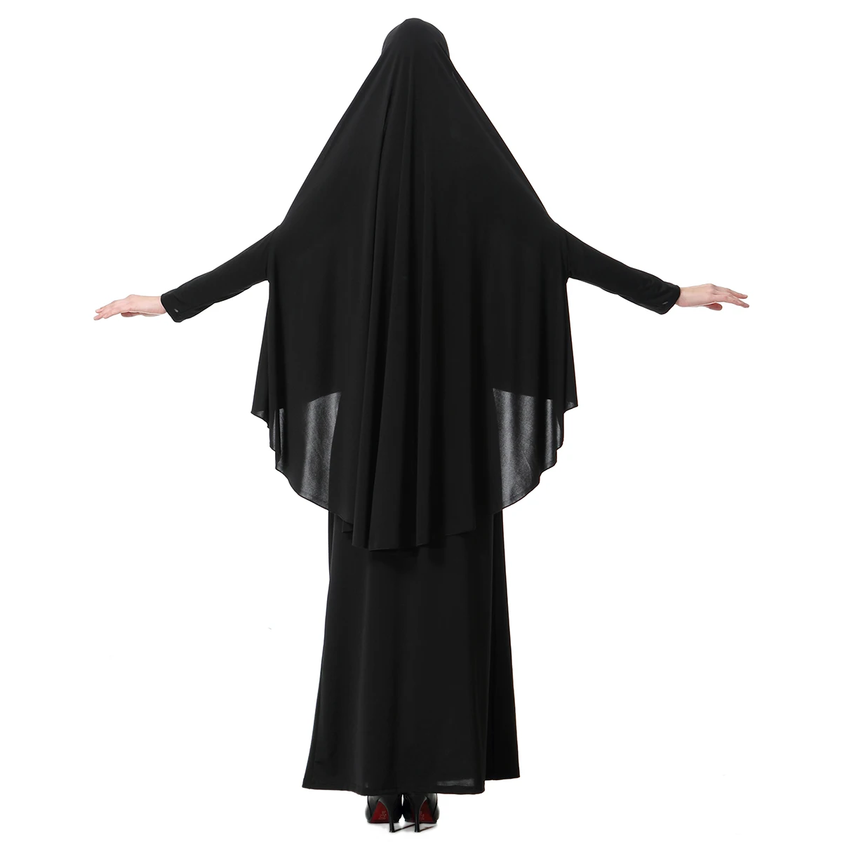 Женская скромная молитвенная одежда с рукавами летучая мышь | Тематическая и