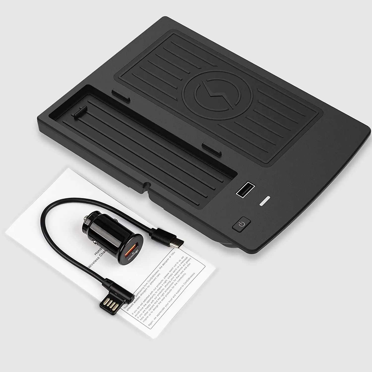 wireless charger for honda accord 2018 2021 accessories phone wireless charging pad mat fit for 10th gen honda accord free global shipping