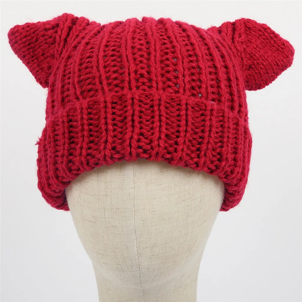 Облегающие шапки зимняя шапка Женский однотонный флисовый головной убор с