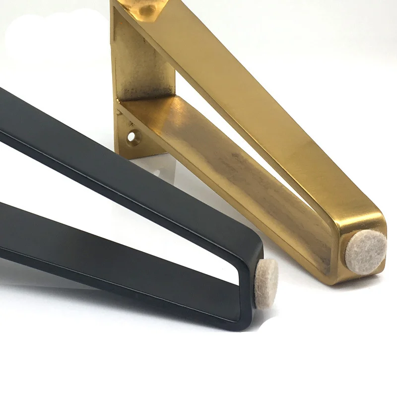 U-образная Золотая шпилька ножка стола защита кронштейна 18 см твердая железная