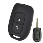 Силиконовый чехол для пульта дистанционного управления с 2 кнопками для Renault Duster, Sandero, Kwid, Logan, Clio, Captur, Laguna Scenic Master 2016, 2017