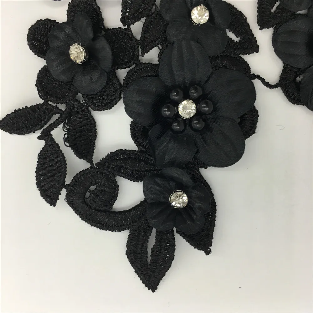 Новое поступление кружевной воротник с вышивкой сделай сам кружевная ткань