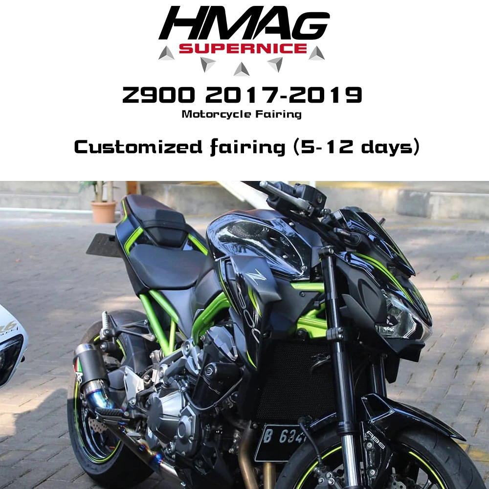 

Новый комплект обтекателя мотоцикла для Kawasaki Z900 2017-2019 Z 900 17 18 19 впрыска обтекателя мотоцикла бодиборд