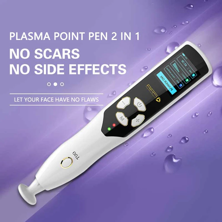 

Portable New Generation Chip Control Cosmetic Instrument 2 In 1 Ozone Plasma Pen/Multi-function Plasma Pen