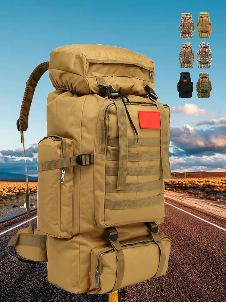 Туристический тактический военный рюкзак водонепроницаемые вместительные