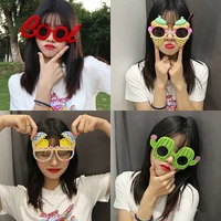 funny birthday plastic party glasses photo booth props glasses summer party supplies kids party favors