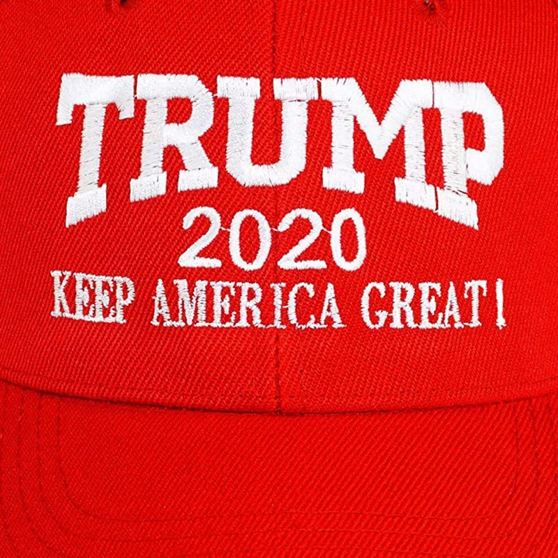 1 шт. 2020 держать America Great вышивка шляпа для избирательной кампании бейсбольная
