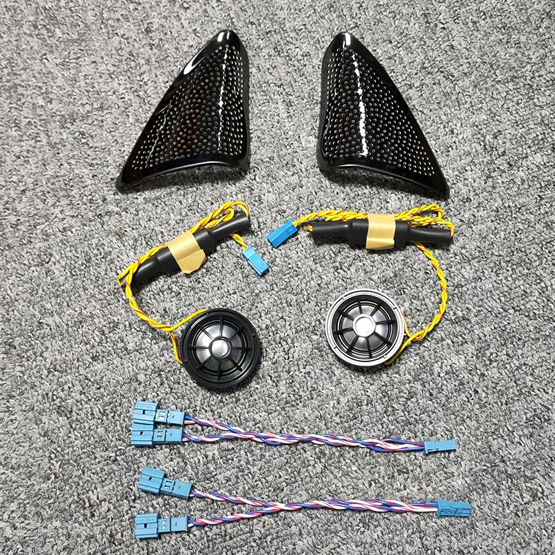 

For B MW F52 1 Series Original High Quality Trim High Pitch Loudspeaker Horn Treble Covers Car Front Door Tweeter Speaker Cover