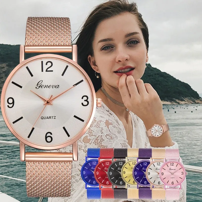 Женские часы Wen с мягким сетчатым ремешком Montre Femme 2020 женские ультра тонкие модные