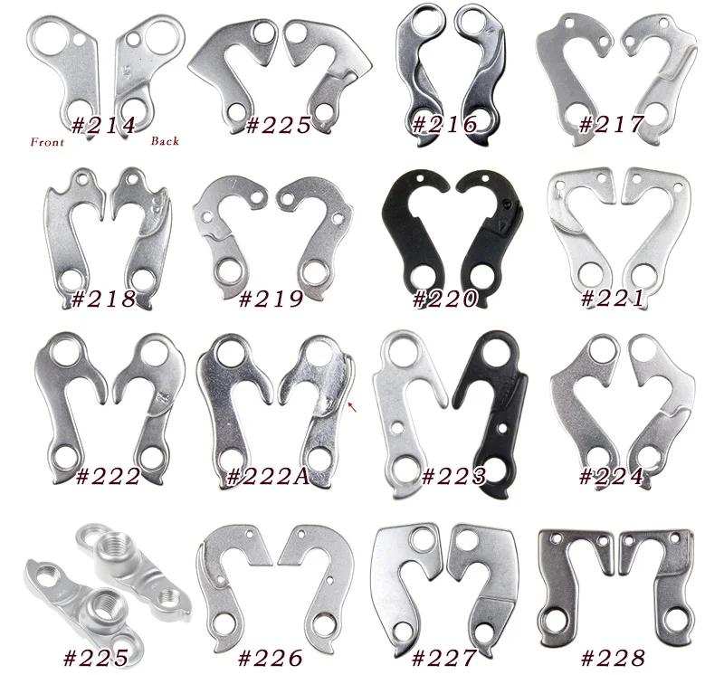 

1pc Bicycle Parts Bike Rear Derailleur Hanger Gear Mech Dropout for Some Focus Kinesis Taokas #214-228