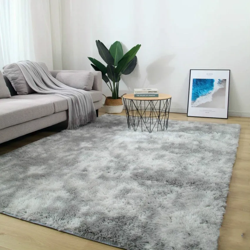 Цветные однотонные коврики утолщенный нескользящий коврик для ванной комнаты