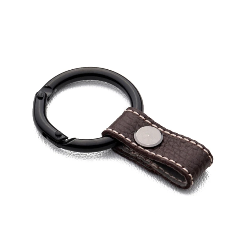 1pc Card Keyring Car Key Holder with Genuine Leather Lanyard for Keychain | Автомобили и мотоциклы