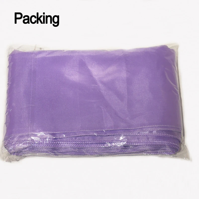 

25pcs/lot Wholesale Silk Satin Ribbon Bow Chair Sashes For Banquet Chair Wedding Party Decoration Chair Band