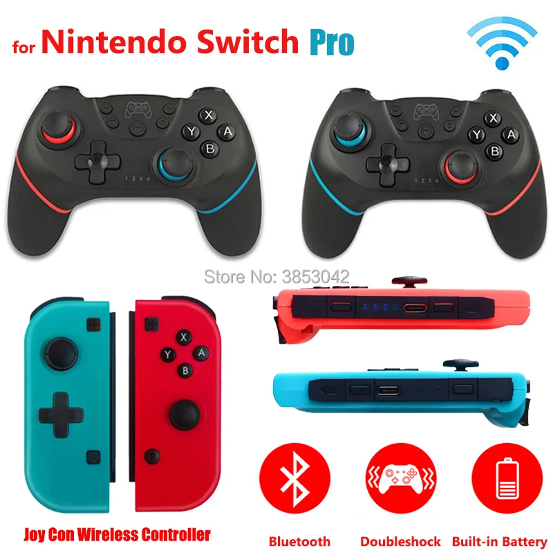 Беспроводной Bluetooth геймпад контроллер для nintendo Переключатель консоли Joy Con переключатель контроллеры Ручка Джойстик для nintendo Игры