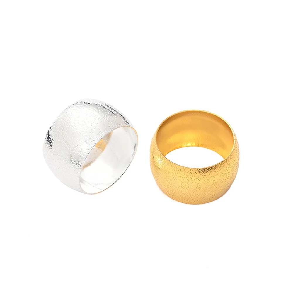 8 шт./металлическое кольцо для салфеток в форме барабана настольное украшение