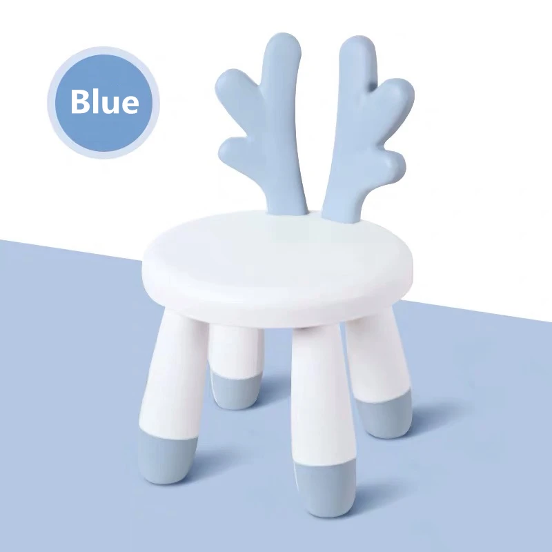 New Home Chair Baby Stool Footboard Indoor Furniture Child Stool Toy Sofa Stool Children Chair Cartoons Deer Chair Bench