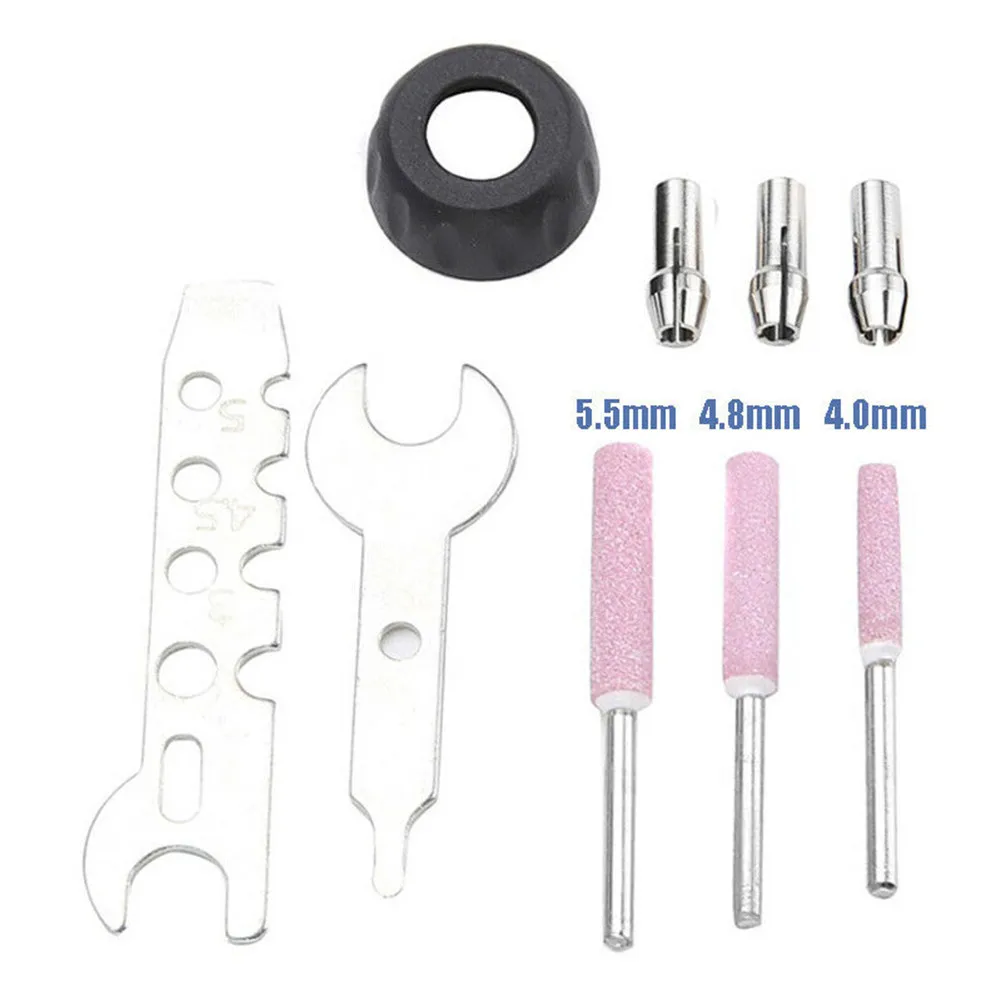 

55W Chainsaw Sharpener Electric Grinder Chain Grinding Unit Mini Plastic+metal Replacement