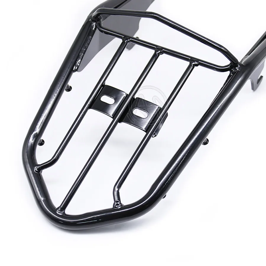 1x черная металлическая мотоциклетная Двухуровневая багажная стойка Кронштейн