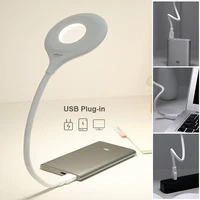 led usb table lamp study reading books light eye protection bedroom student desk lamp 5w flexo study accessories with usb port