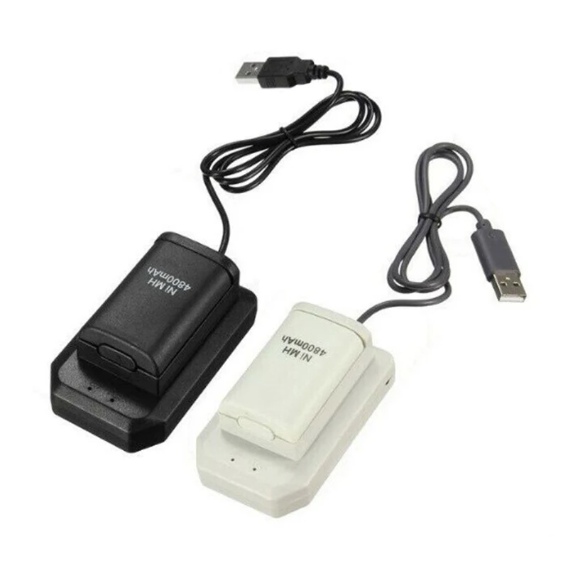 Для контроллера Xbox 360 батарейный блок 4800 мАч сменный зарядный комплект для