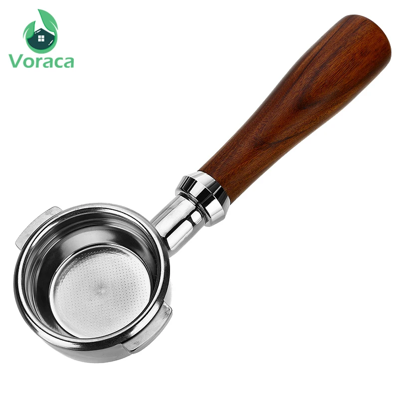 58 мм нержавеющая сталь эспрессо кофе машина бездонный фильтр Держатель