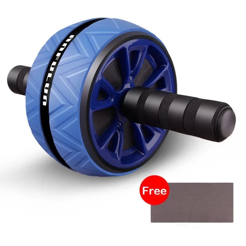 

ABS Abdominal Roller Exercise Wheel Mute ab Roller Arms Back Belly Core Trainer Body Shape Training Supplies Fitness Equipment