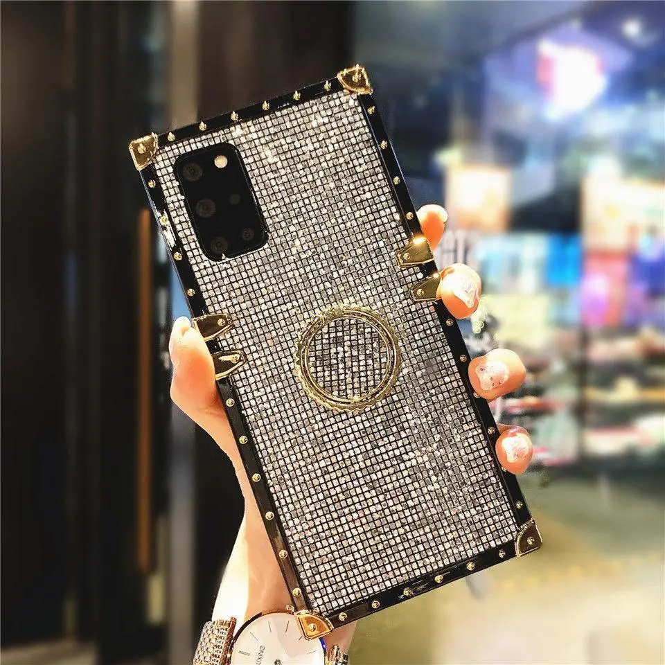 

Coque Shining Bling Case For Samsung Galaxy S21 Plus S20 Ultra S21 Girls Luxury Phone Cover For Galaxy A21 A12 5G A72 A52 A51 71
