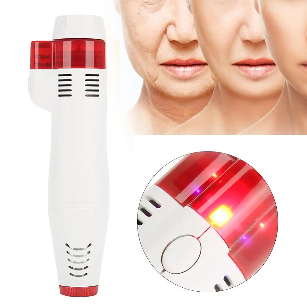 Handheld Portable Radar Carving Facial Lifting Tightening Beauty Instrument Wrinkles Removal Skin Rejuvenation Machine EU Plug