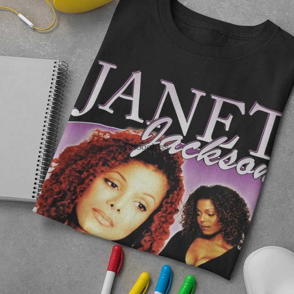 Janet рубашка посвященная Джексону janet jackson vintage 90-х годов. Одежда унисекс | Мужская
