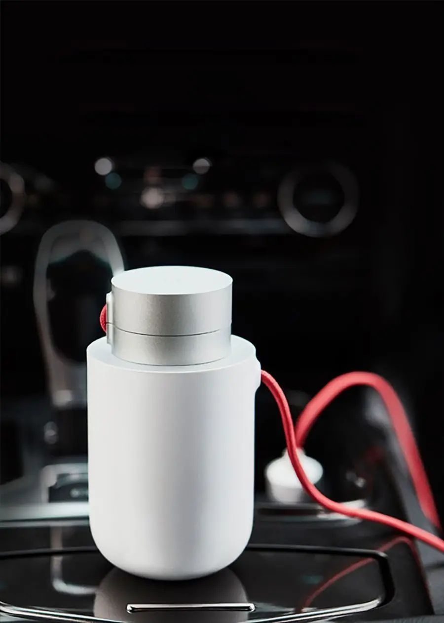 Xiaomi Mijia 100w портативный автомобильный источник питания Dc 12v к Ac 220v с 5 v/2.4a двумя портами Usb Инвертер автомобильного зарядного устройства конвертер