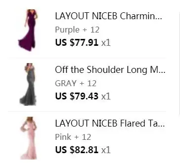 

Extra fee for Customized/the balance of your order/shipping cost A