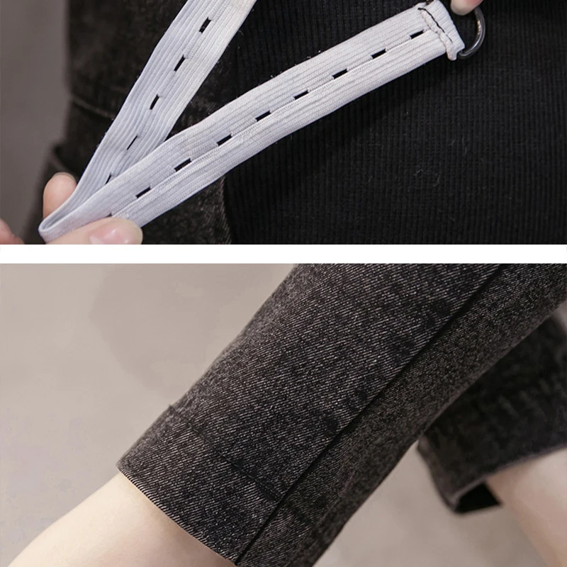 

Maternity Pants Summer Slim Trousers Pregnancy Stretch Small Feet Pencil Pants Denim Leggings Women Jeans For Pregnant Clothes