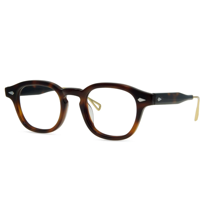 

Новинка 2021 ацетатные солнцезащитные очки круглые съемные линзы унисекс модные высококачественные оптические очки