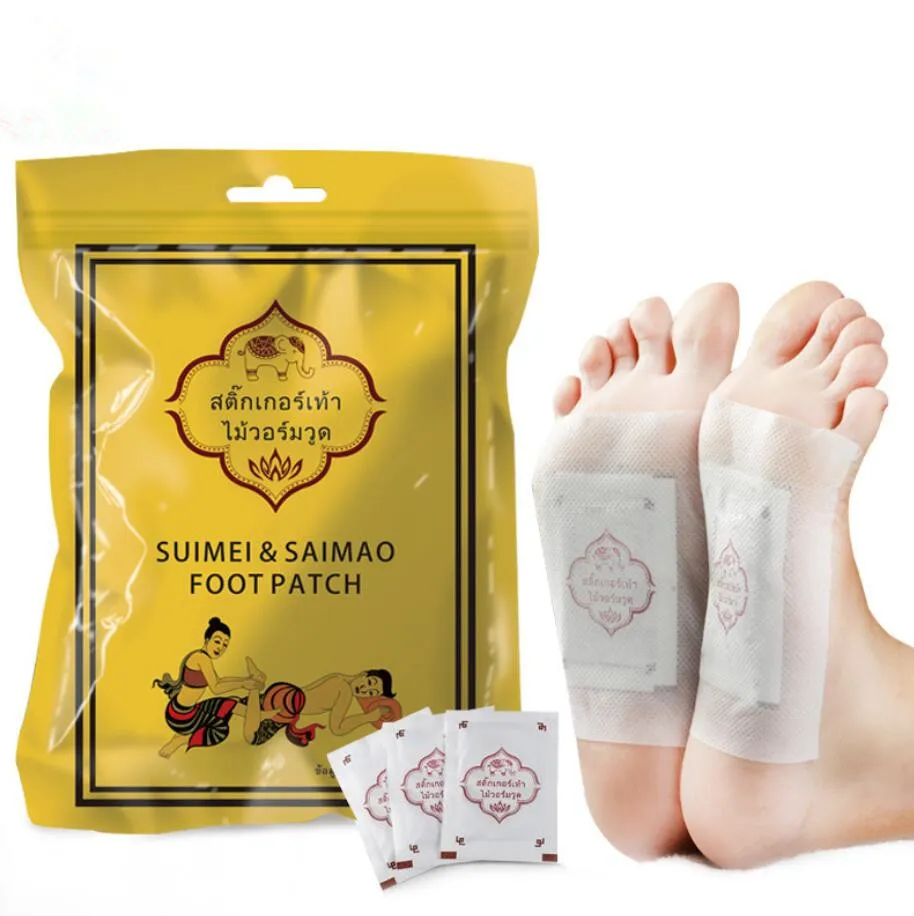 Патчи для ног от боли в пятке Таиланде клейкие Пластыри детоксикации токсинов