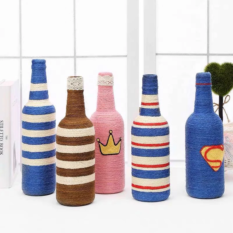 50 м натуральный джутовый шпагат джутовая веревка ремесла подарок Рождественская