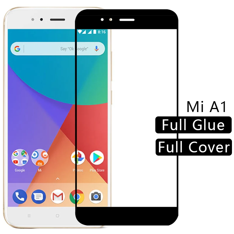 Чехол для xiaomi mi a1 защитный экран из закаленного стекла ksiomi xiao my a 1 1a mia1 xiaomia1 чехол