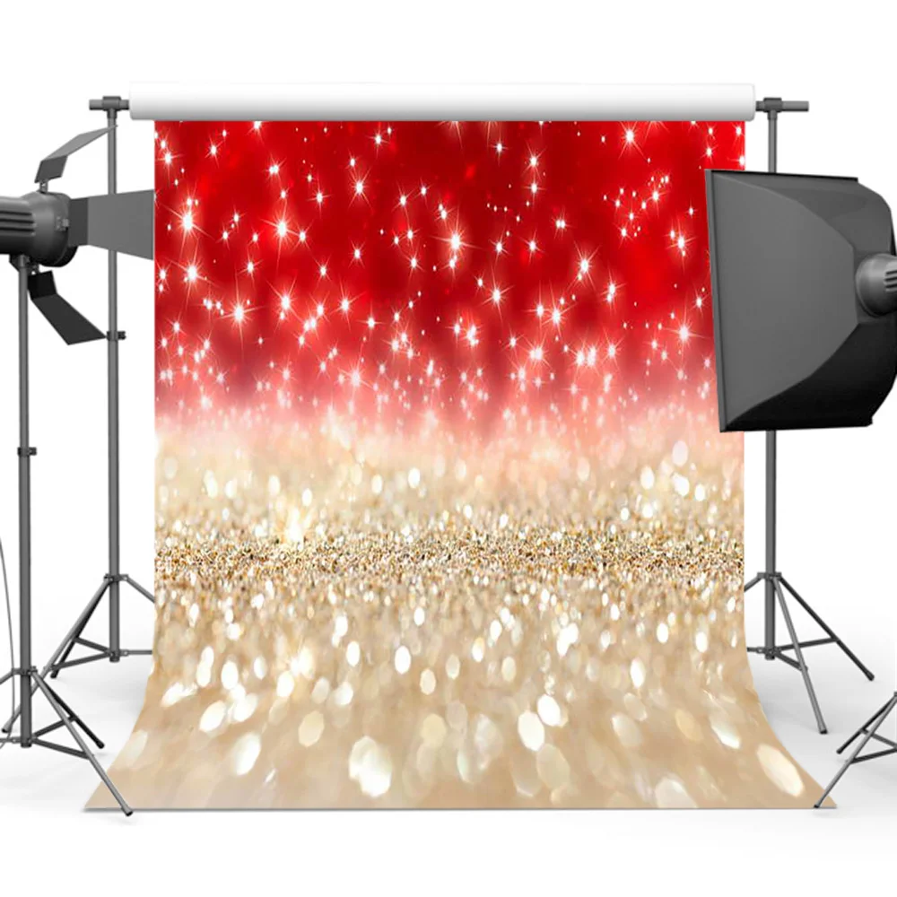 

MOCSICKARed и Golen Photo Backdrops для фотографий реквизит для украшения вечеринки Bokeh Glitter для студийной фотосъемки