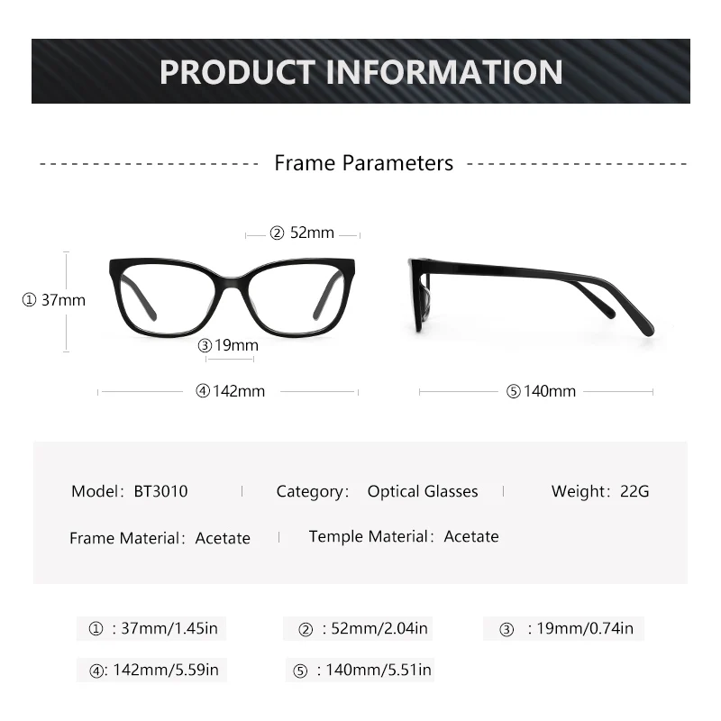 ZENOTTIC для женщин и мужчин Классические оправы очков кошачий глаз квадратные