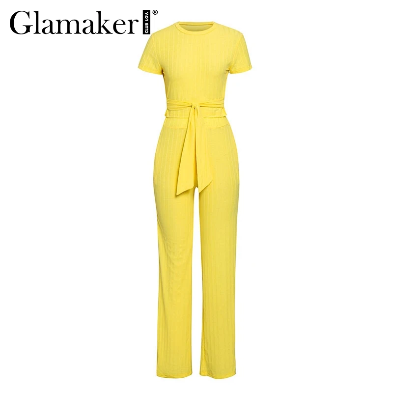 Glamaker сексуальный женский комбинезон на шнуровке весна-лето черный для фитнеса