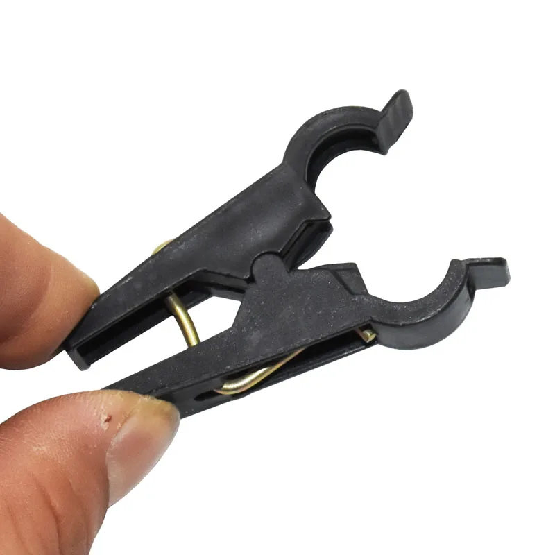 10 шт. садовые лозы пластиковые клипсы цветы кустарники для растений зажим