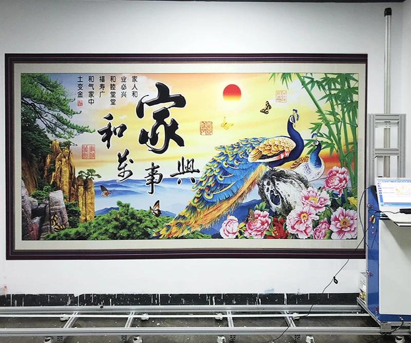 High Resolution Vertical Direct To Wall Inkjet Printer