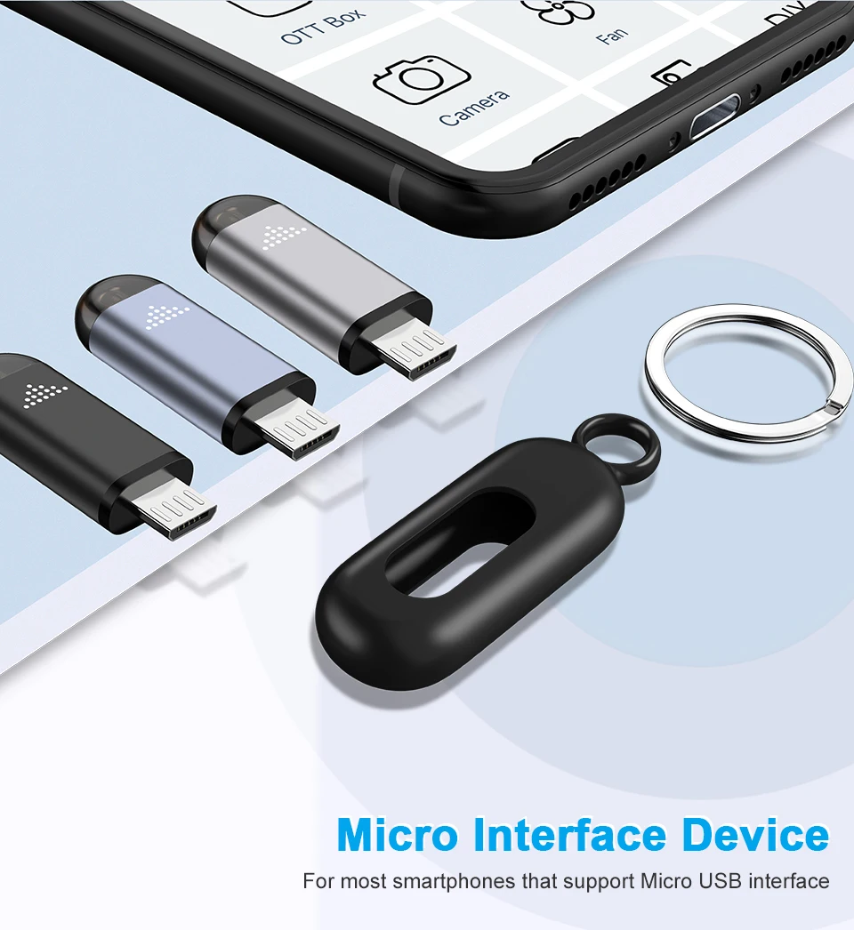 Coolreall Micro USB интерфейс Универсальный мобильный телефон беспроводной пульт дистанционного управления инфракрасный пульт дистанционного управления Лер для Android tv STB Box