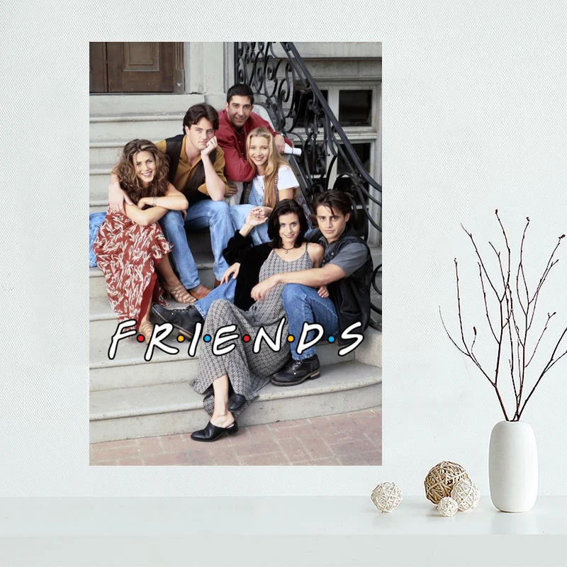 Новое поступление постер для украшения дома друзей индивидуальный холст