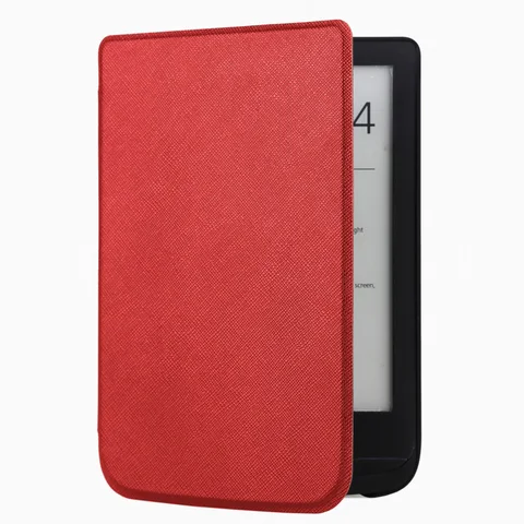 Тонкий кожаный чехол для электронной книги, чехол для Pocketbook Touch lux 4 627 HD3 632 Basic Lux 2 616, защитный чехол для электронной книги