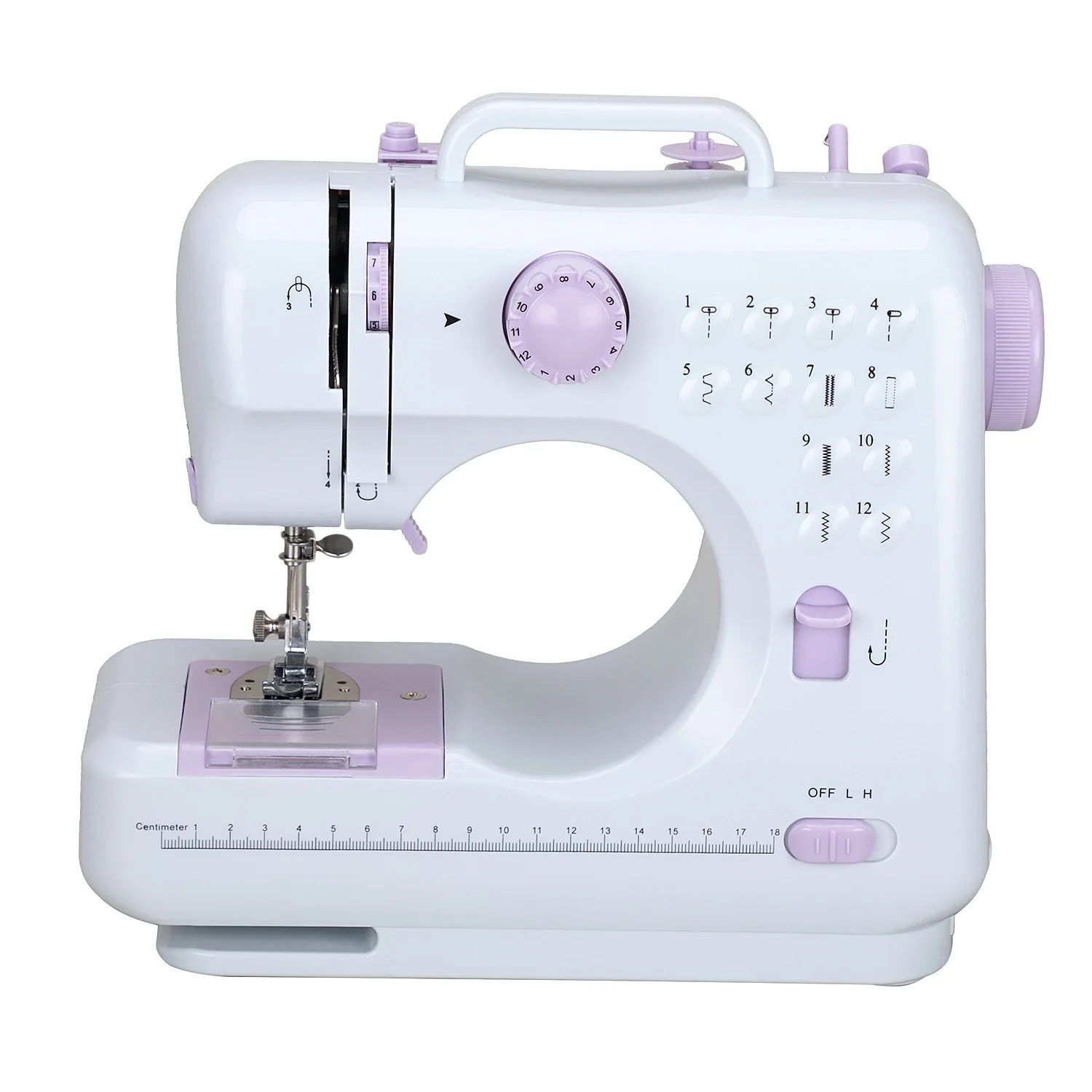 

Household sewing machine mini portable seaming buttonhole eating thick sewing machine