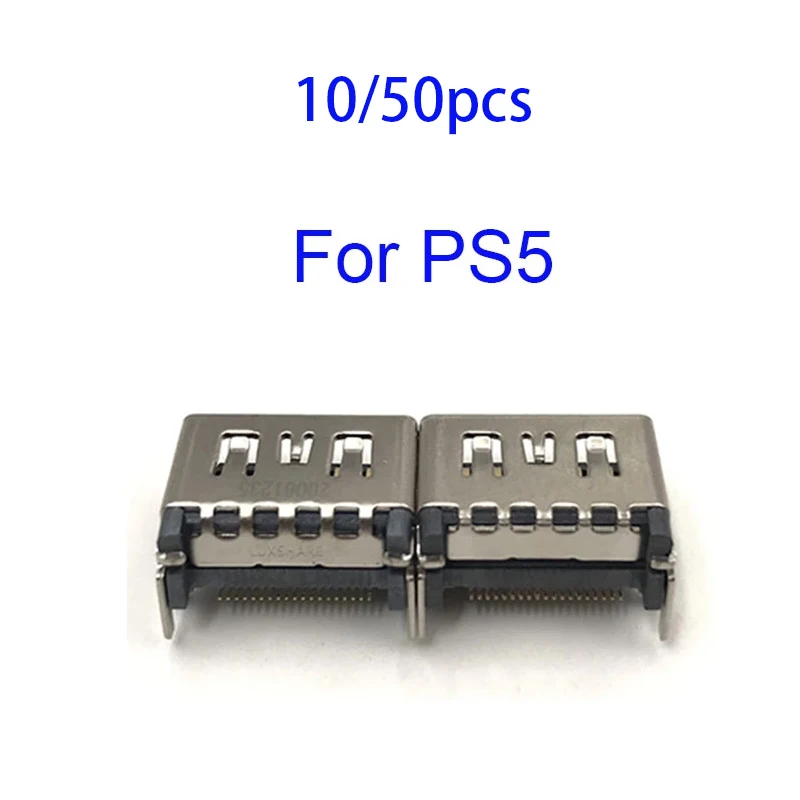 

10/50 шт. оригинальный интерфейс HD для PS5 совместимый с HDMI разъем интерфейса для Sony Play Station 5 разъем