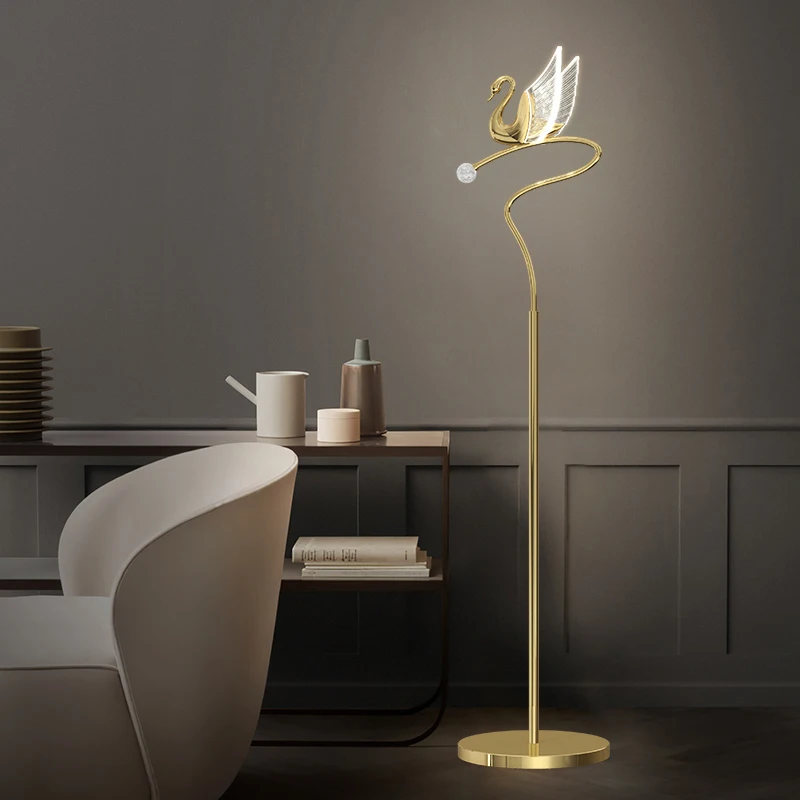 Роскошная Напольная Лампа в скандинавском стиле декоративный светильник для
