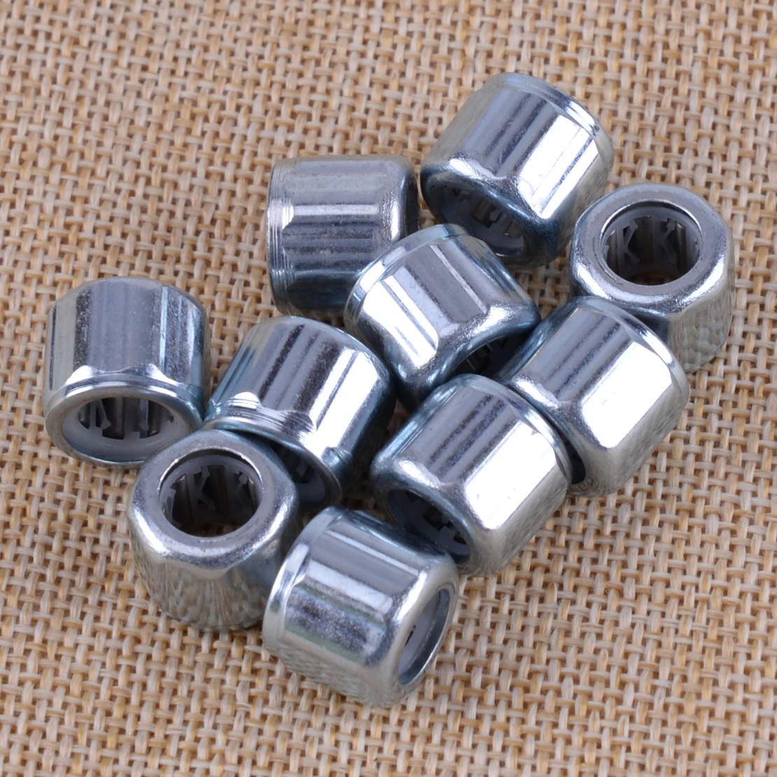 

LETAOSK 10PCS Silver Octagonal One Way Clutch Bearing Needle Roller 1.4x0.8x1.2cm Fit For EasyMop HF081412 Replacement