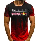 Мужская футболка-поло с коротким рукавом, Красная Спортивная Футболка-оверсайз с 3D-принтом для ралли и гонок, лето 2021